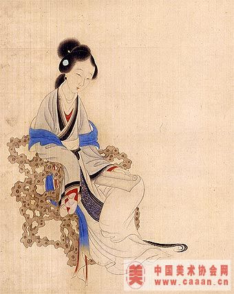 清朝画家改琦|清朝画家改琦简介|清朝画家改琦作品欣赏-中国美术