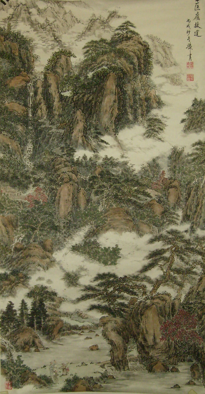 画家焦福东作品