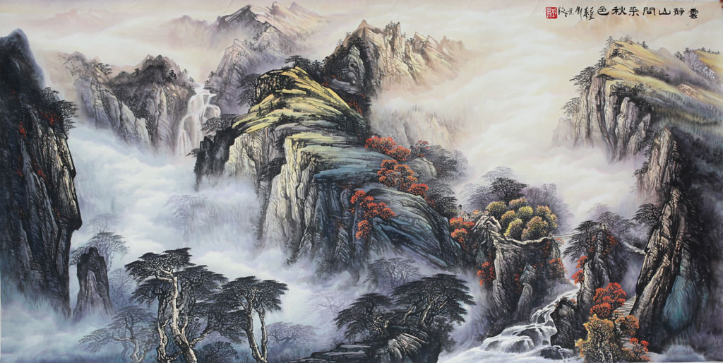 �ƾ�ɽ��Ⱦ��ɫ